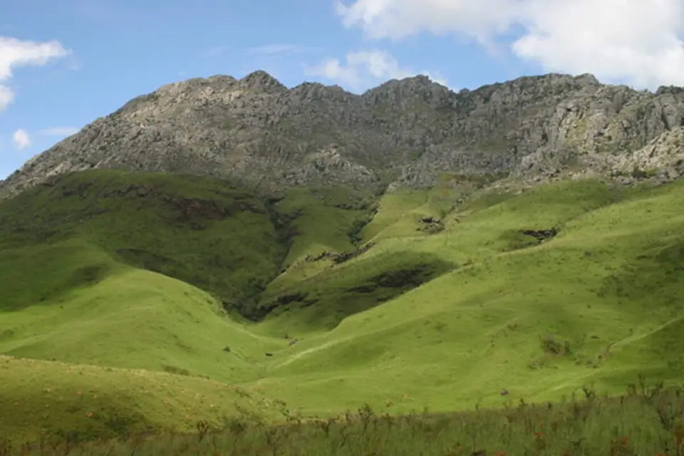 The Chimanimani mountains in Zimbabwe's Eastern Highlands